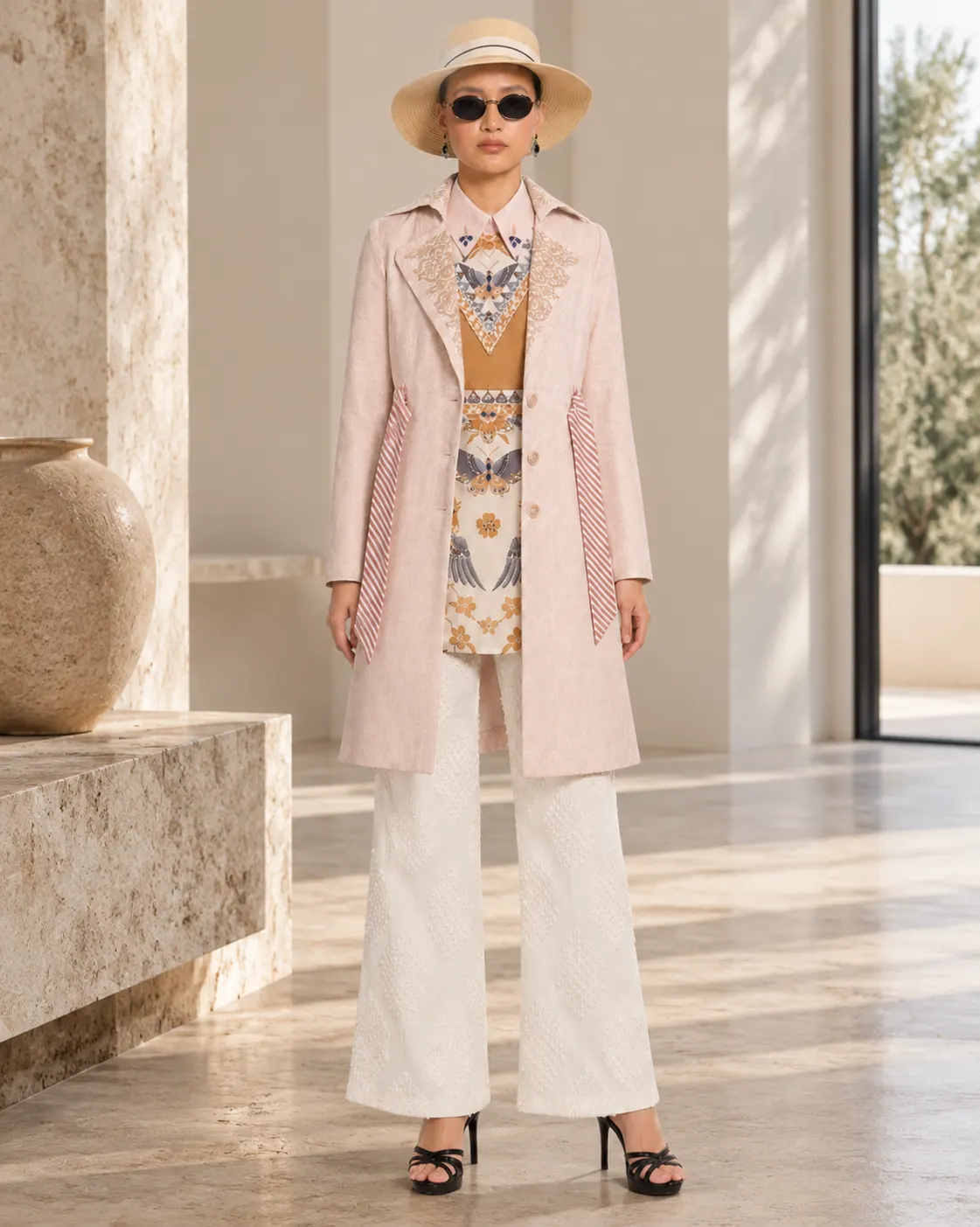 FIG. 04 — Sand Trench Coat